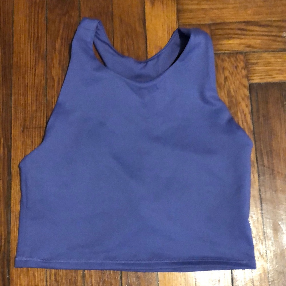 Purple Athletic Workout Top
